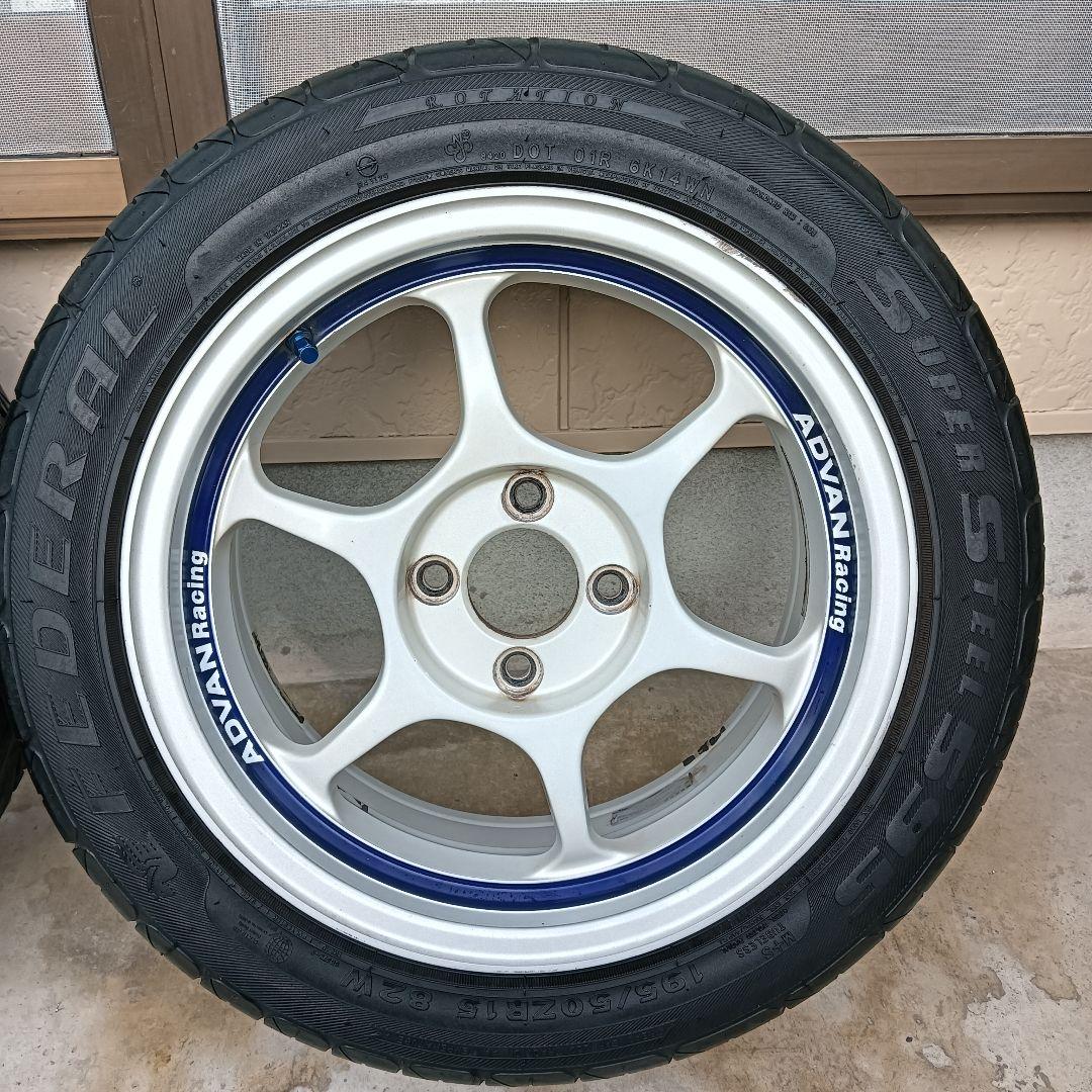 希少 アドバンレーシング RG　15インチ