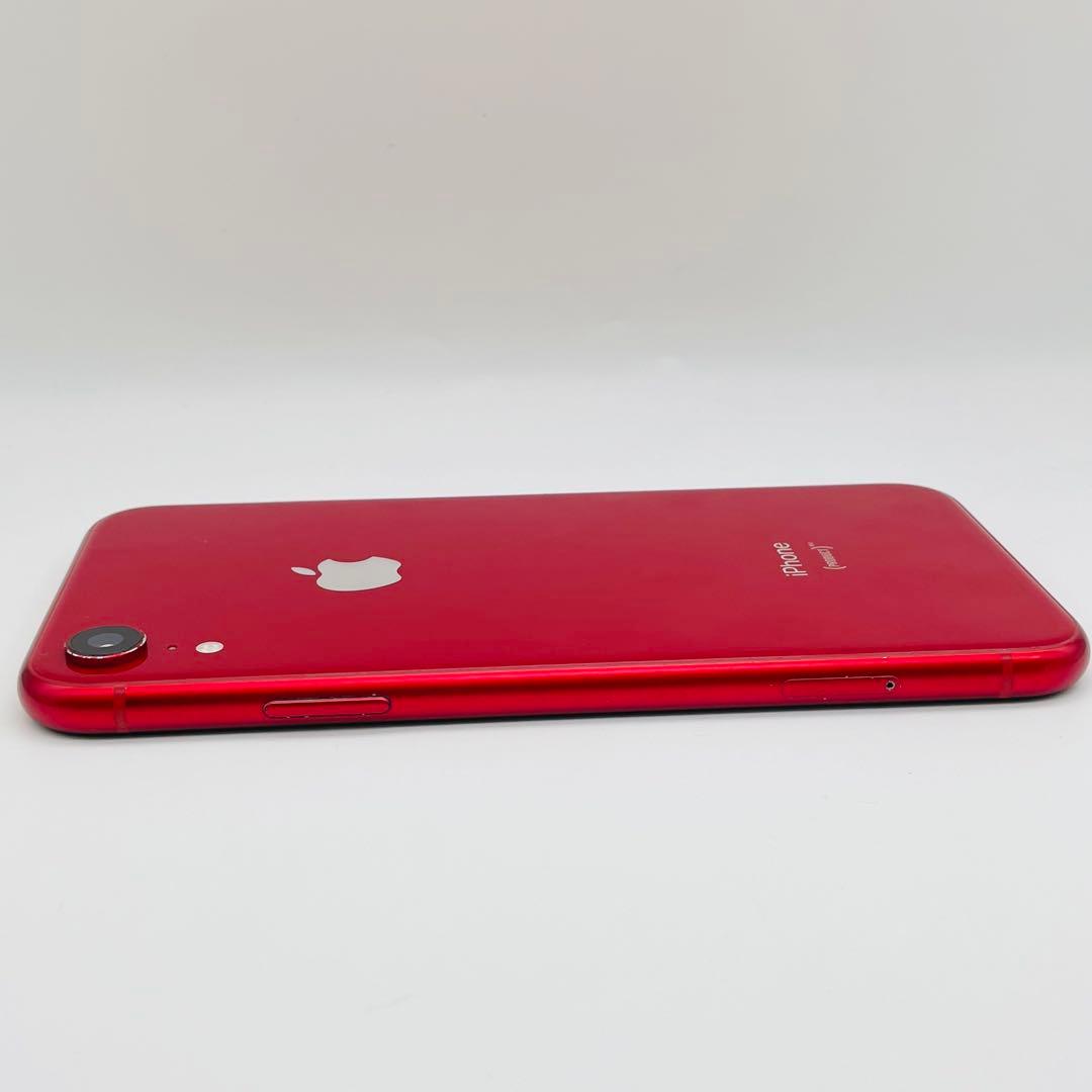 iPhone XR 64GB レッド SIMフリー バッテリー新品交換済み