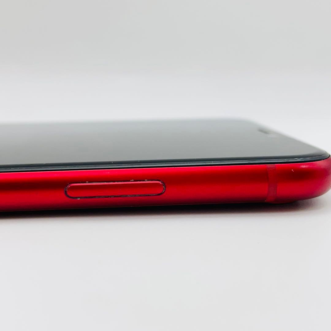 iPhone XR 64GB レッド SIMフリー バッテリー新品交換済み