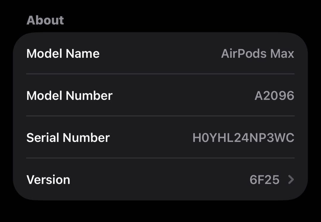 AirPods Max シルバー