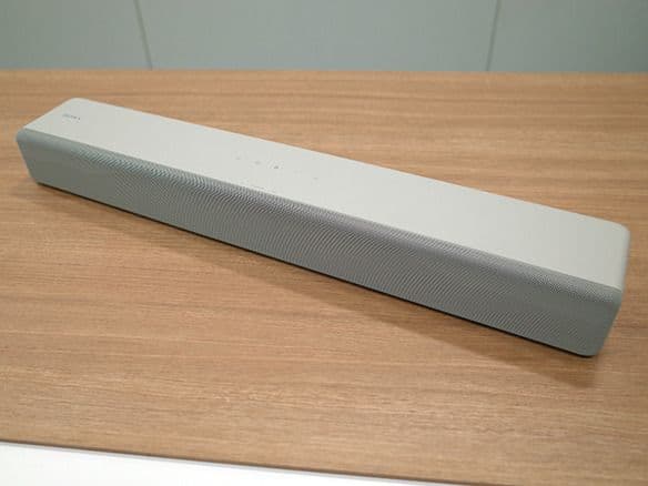 ソニー コンパクトサウンドバー HT-S200F W クリームホワイト