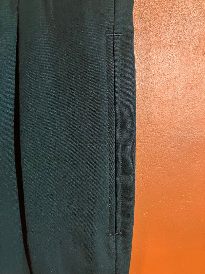 ワイズフォーメン　ウールギャバジン　スラックスパンツ　ヨウジヤマモト