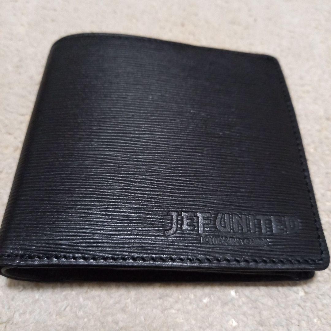 【八百屋さん検討用】ジェフ市原・千葉 本革製二つ折り財布 他、計3点セット