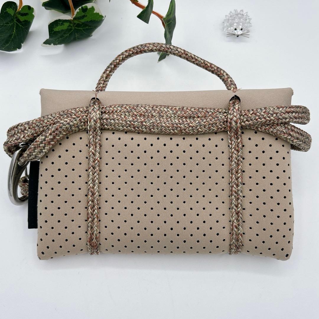 ステイトオブエスケープ　コンパスベルトバッグ ボディバッグ　ベージュ