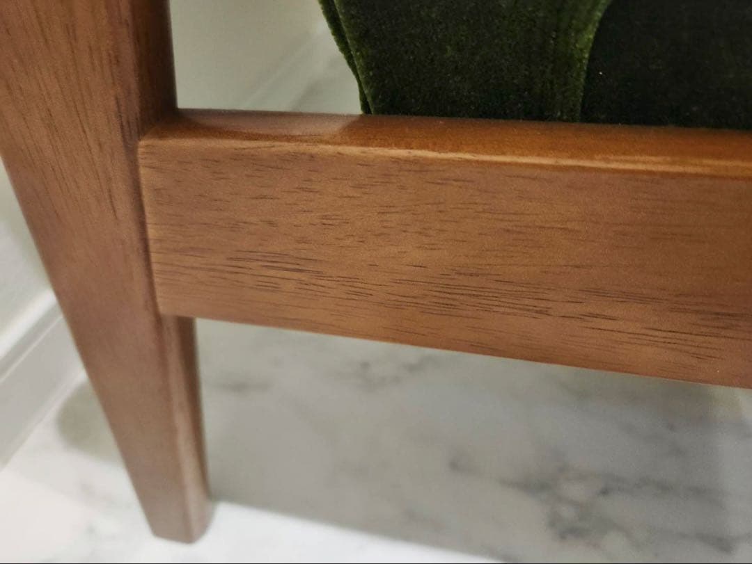 karimoku カリモク60Kチェア2シーター　モケットグリーン