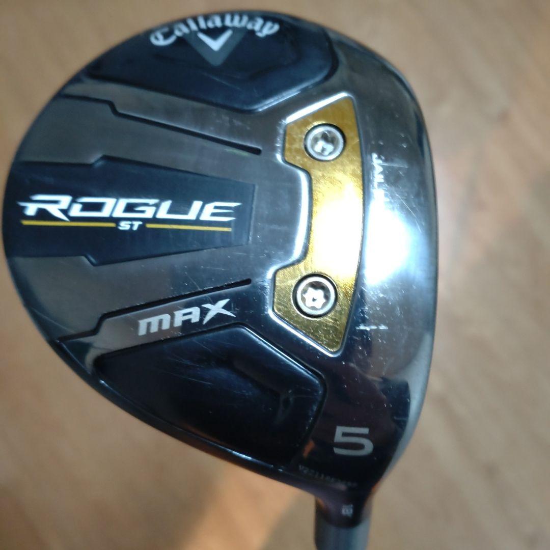 ローグST MAX　5w テンセイCKオレンジ装着　キャロウェイ