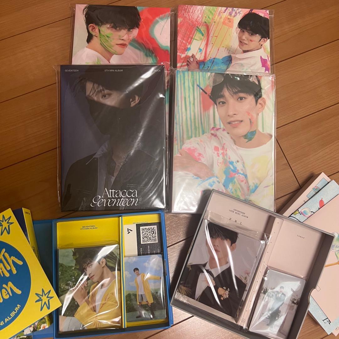 【大幅値下げ中】SEVENTEEN ドギョム トレカ グッズ うちわ まとめ売り