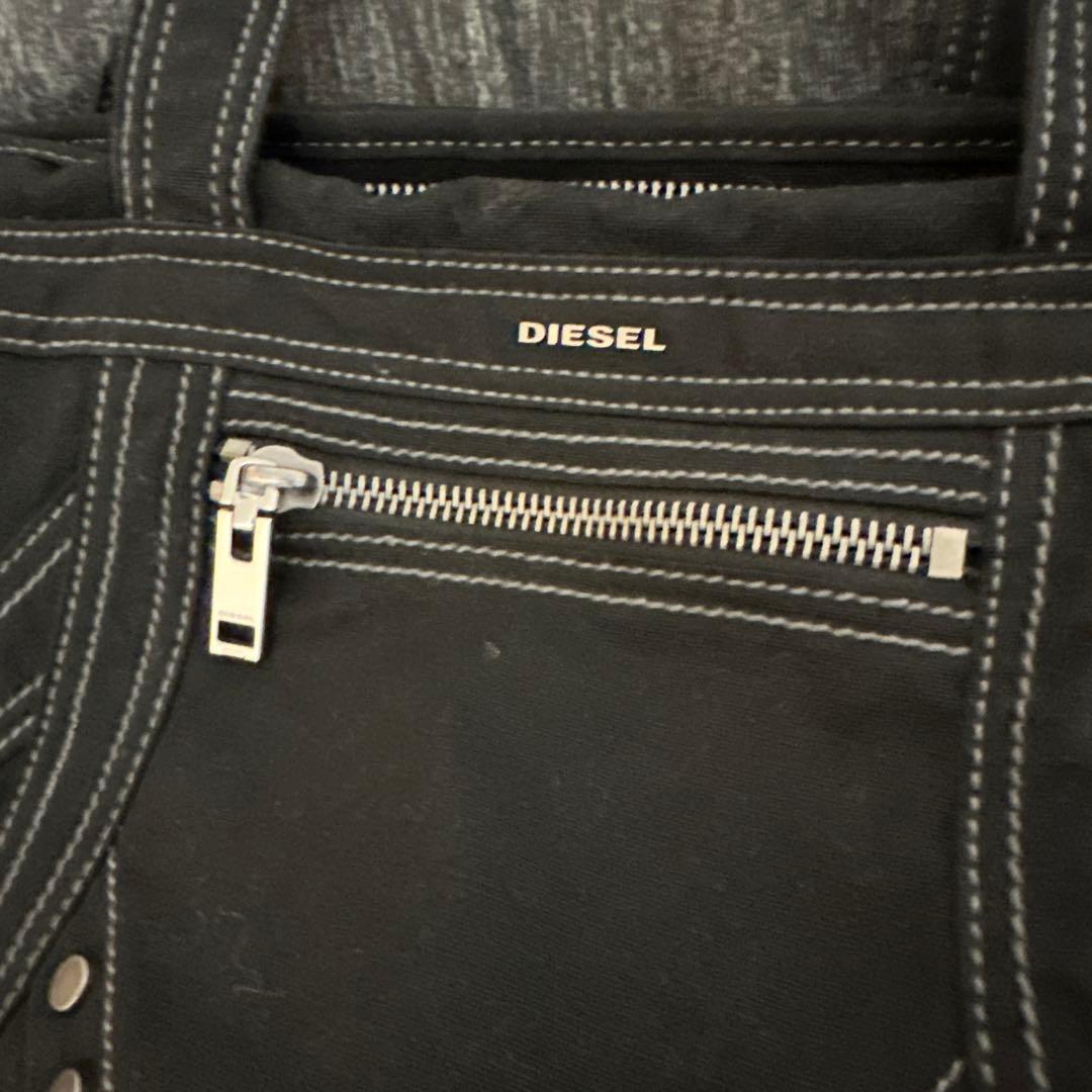 DIESEL 黒 ハンドバッグ