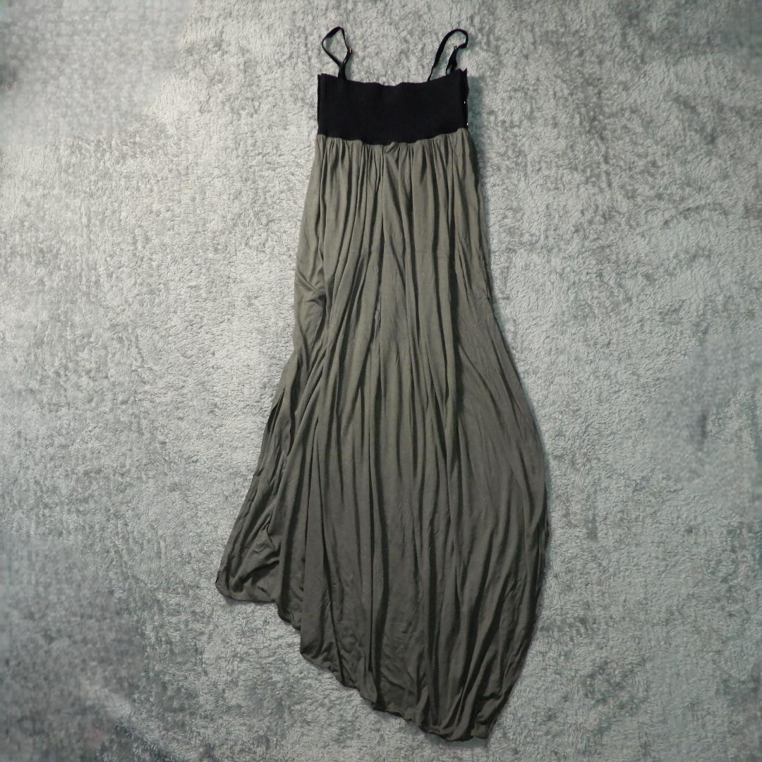 未使用 アカネウツノミヤ 2WAY ワンピース チューブトップ 変形パンツ 36