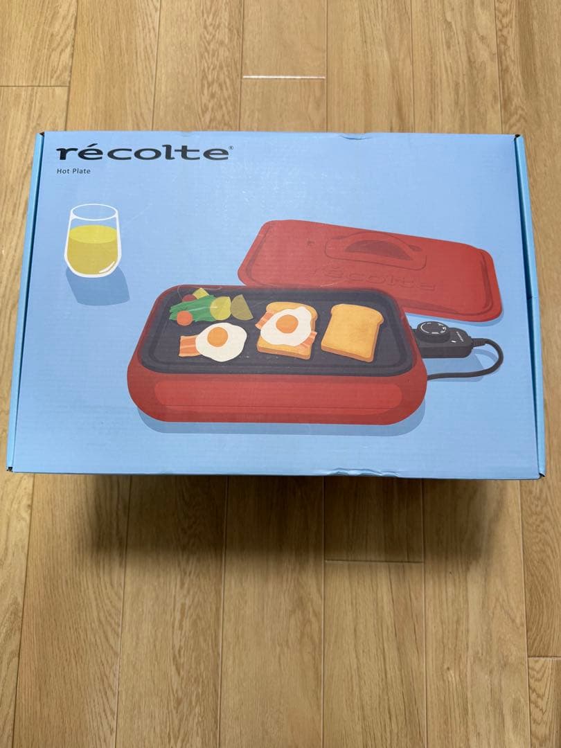 【新品】recolte（レコルト）ホットプレート RHP-1(R)
