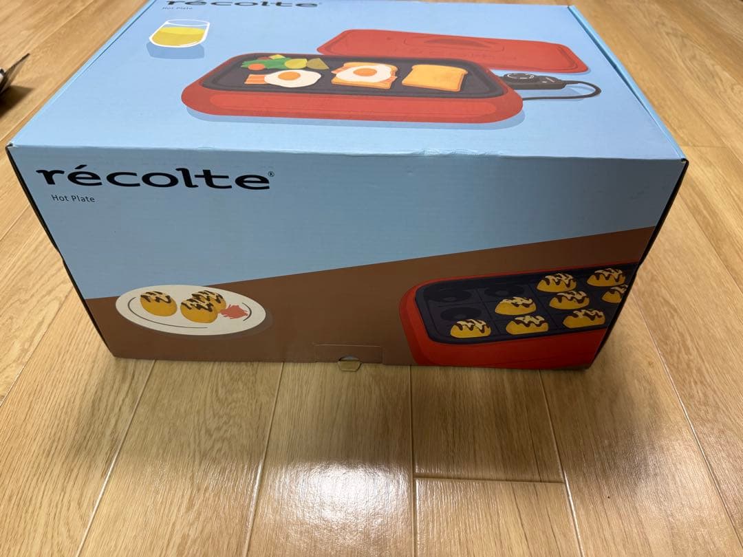 【新品】recolte（レコルト）ホットプレート RHP-1(R)