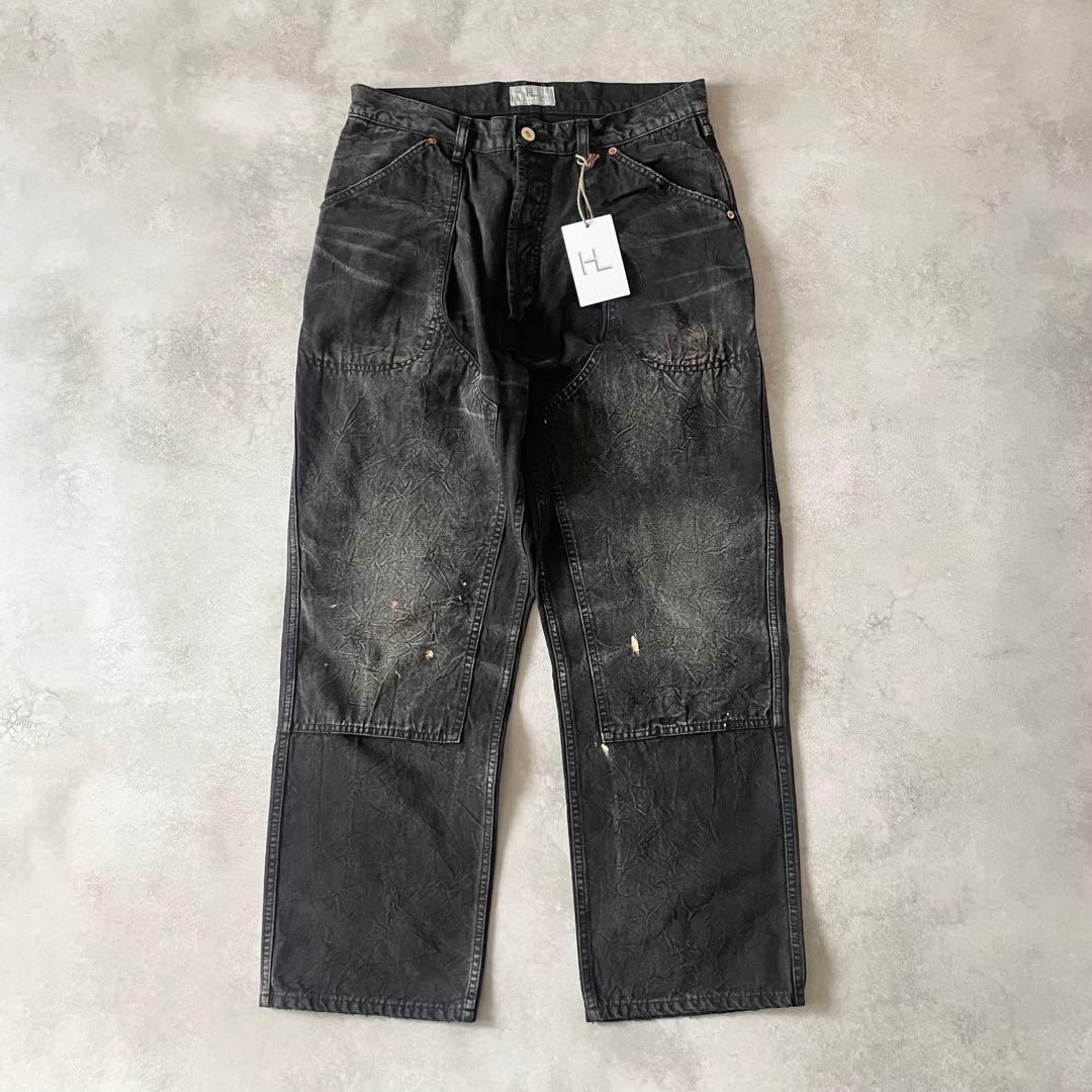 美品 25AW HERILL Duck Painter Pants 2 ブラック