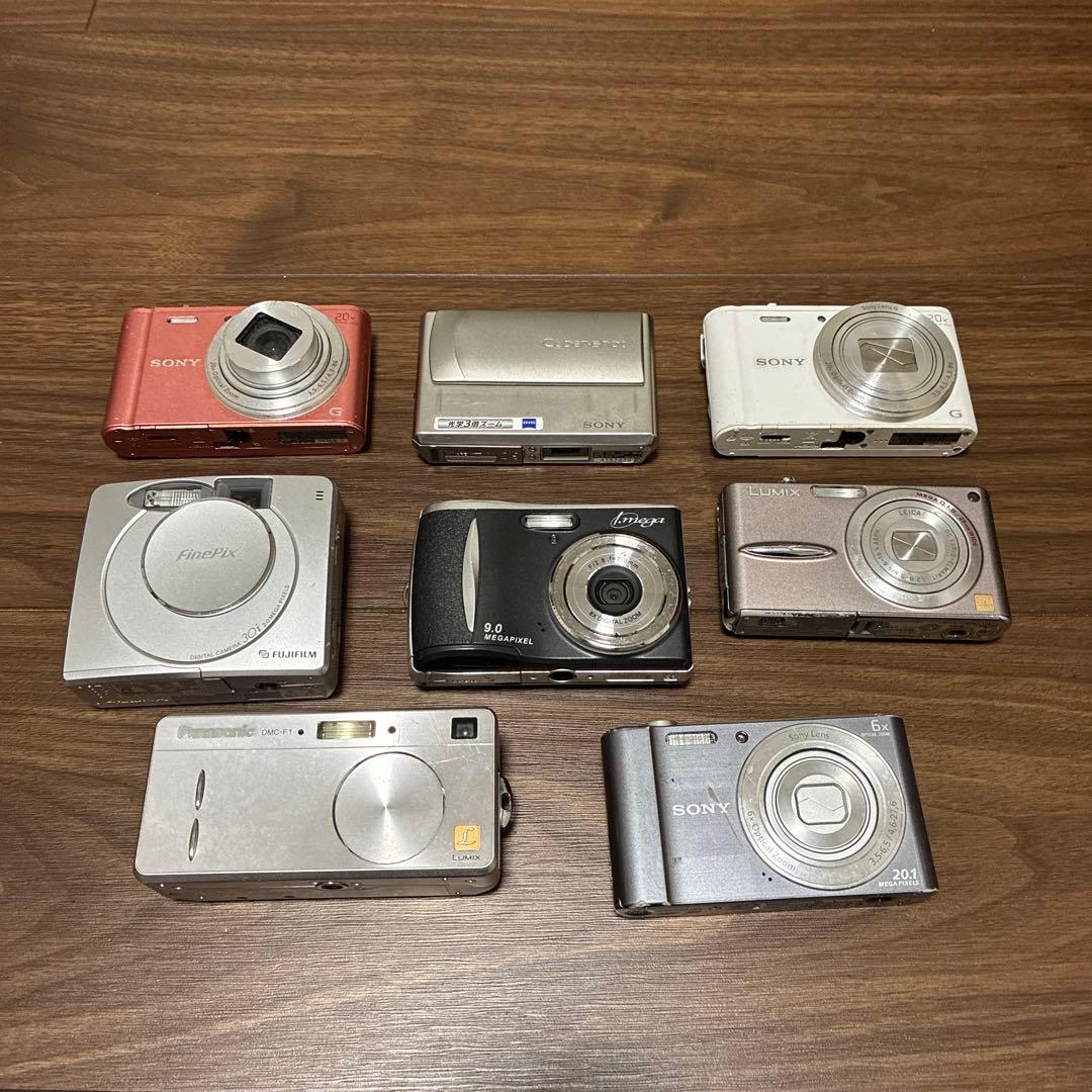 【ジャンク品】デジタルカメラ8台セット