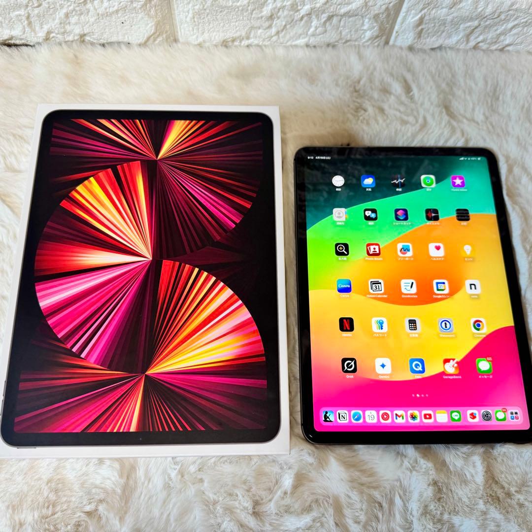 M1 iPad Pro 128gb Wi-Fi+Cellular スペースグレイ