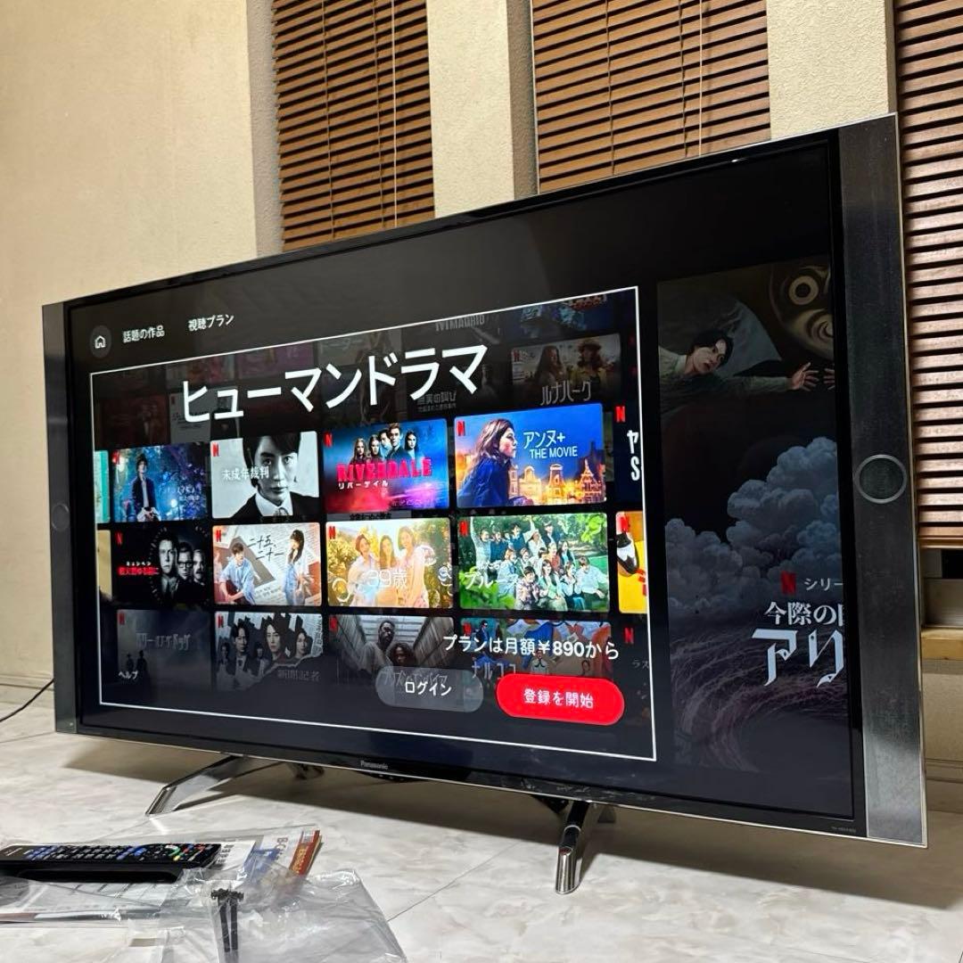 美品 Panasonic VIERA 49V型 4K対応液晶テレビ スマートTV