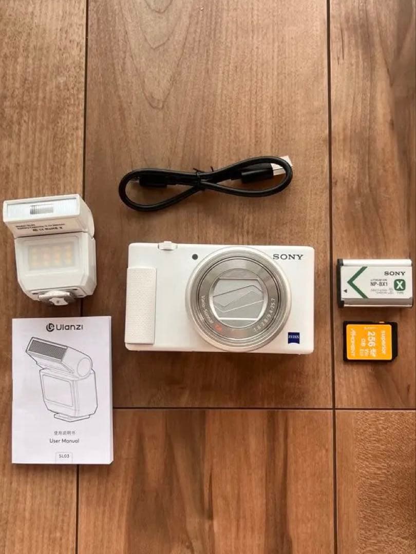 SONY ZV-1 ホワイトカメラ