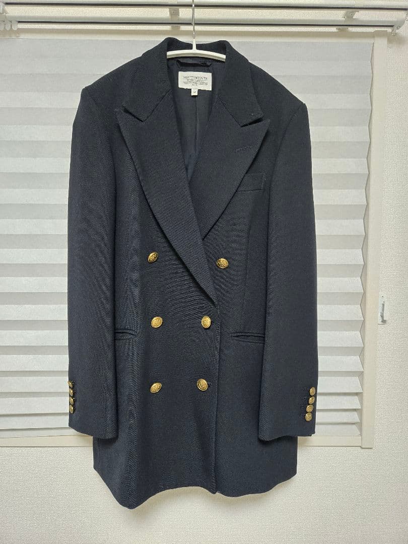 BEAUTY&YOUTH ネイビー テーラードジャケット 38　紺ブレ