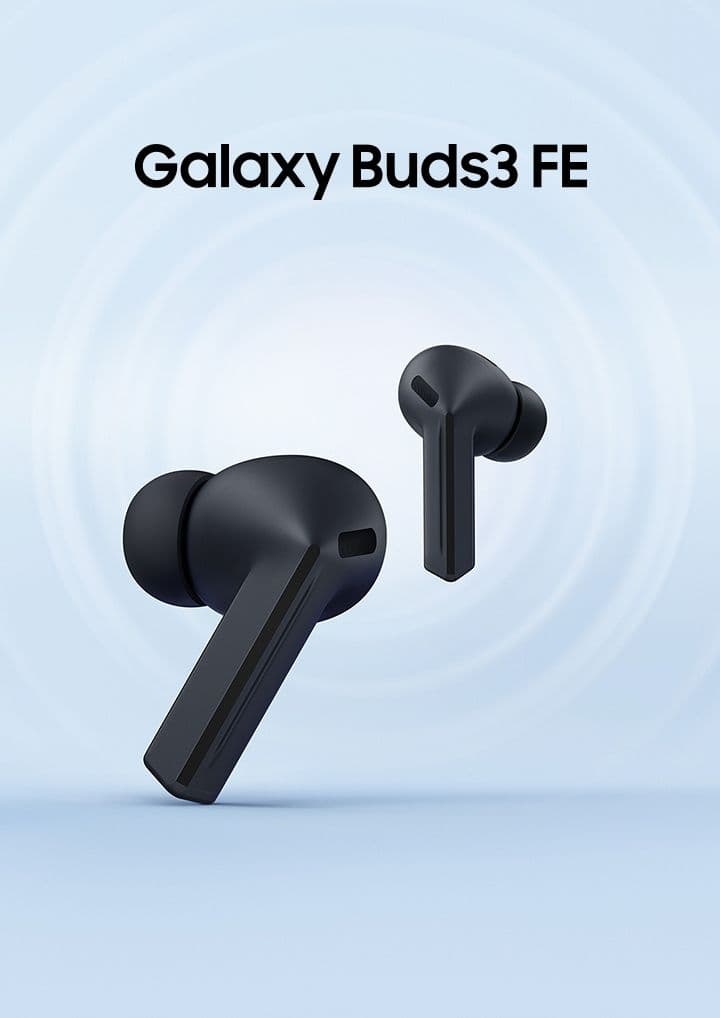 Galaxy Buds3 FE ブラック ワイヤレスイヤホン