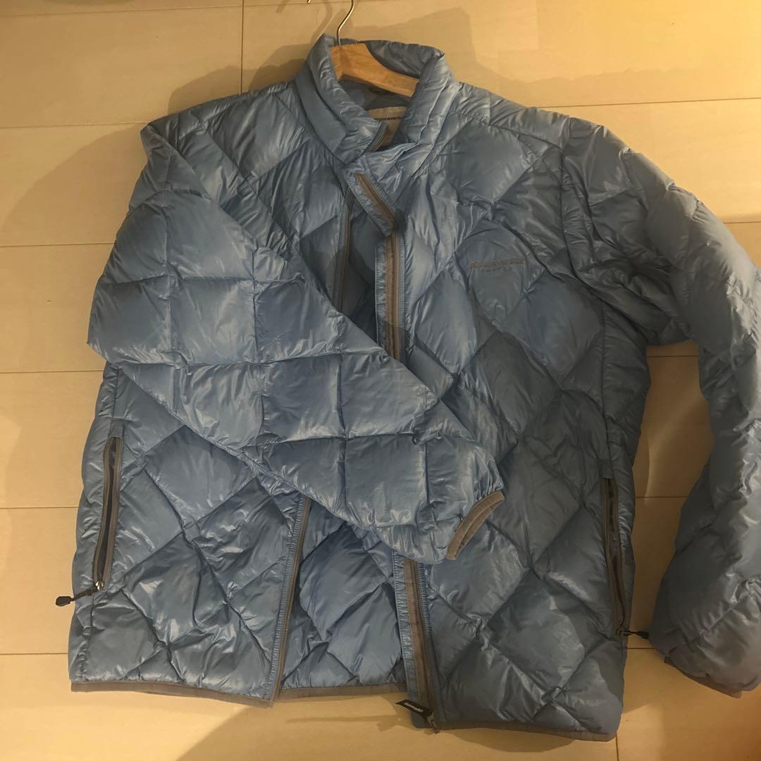 This is never that ダウンジャケット 水色