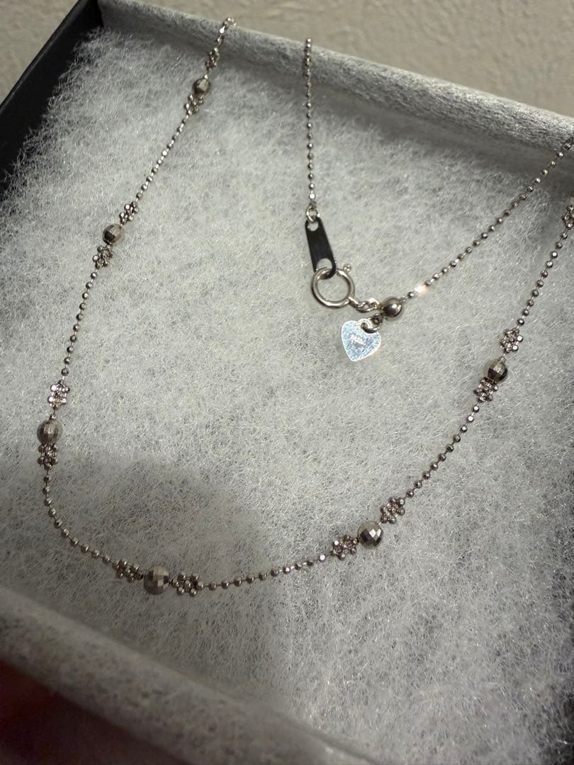 ゆーこ3.66g PT850 カットボールチェーン45cm 調整チェーン