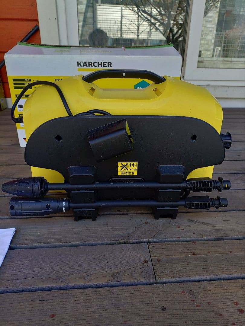 ケルヒャー K2 サイレント 家庭用高圧洗浄機 KARCHER 付属品完備