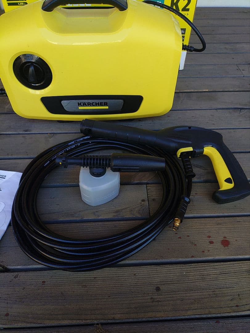 ケルヒャー K2 サイレント 家庭用高圧洗浄機 KARCHER 付属品完備