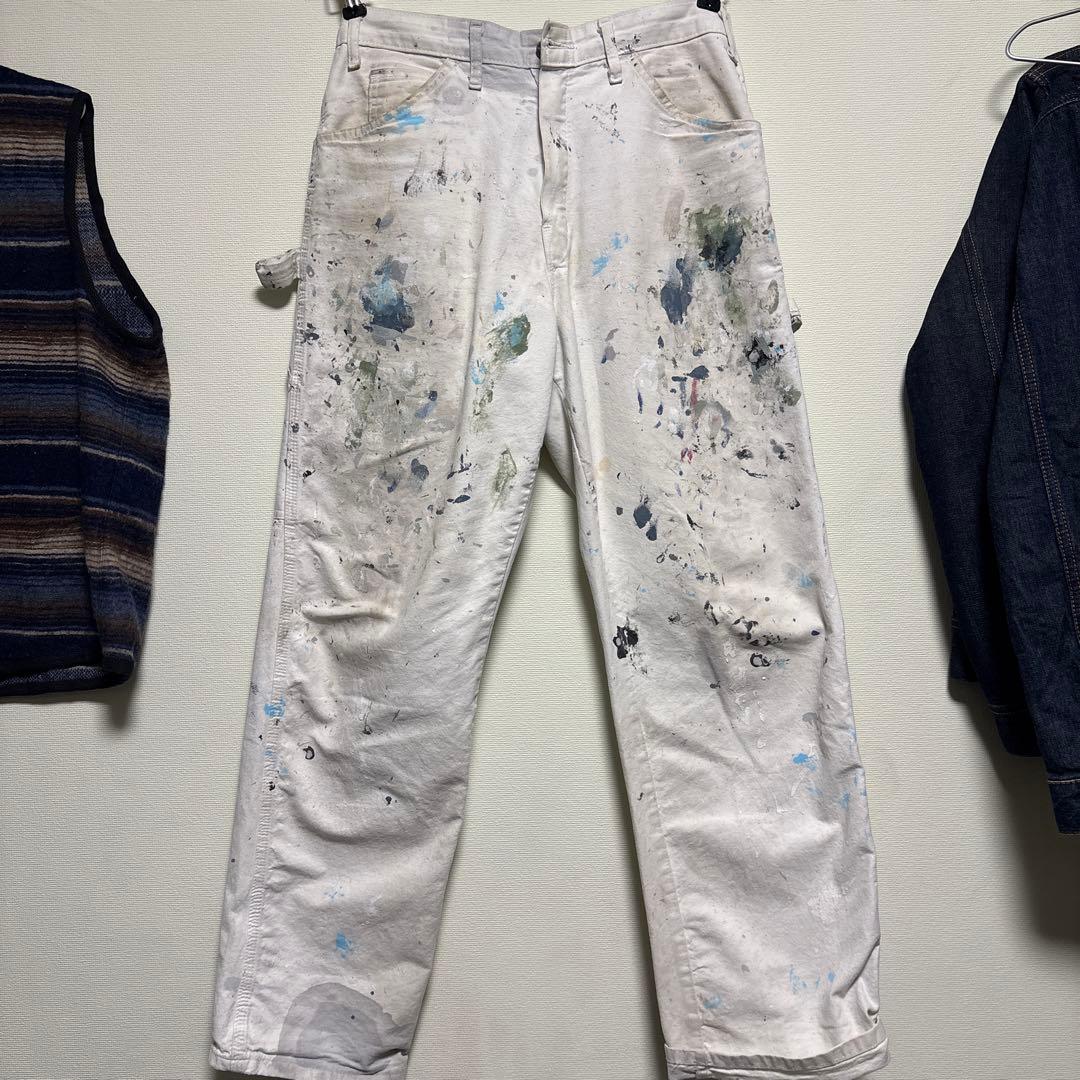 Dickies white painter pants ペインターパンツ