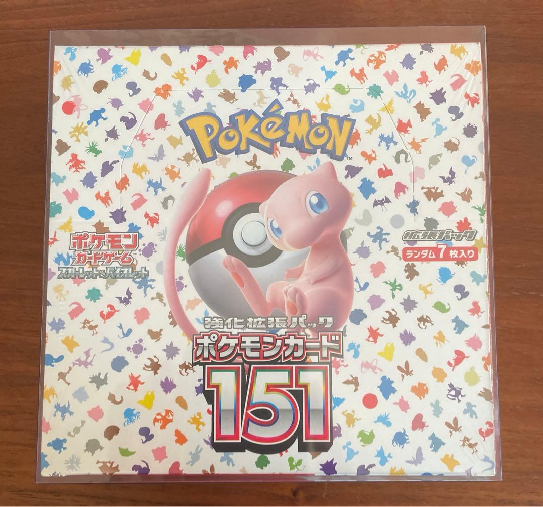 ポケカ 151 BOX シュリンク付
