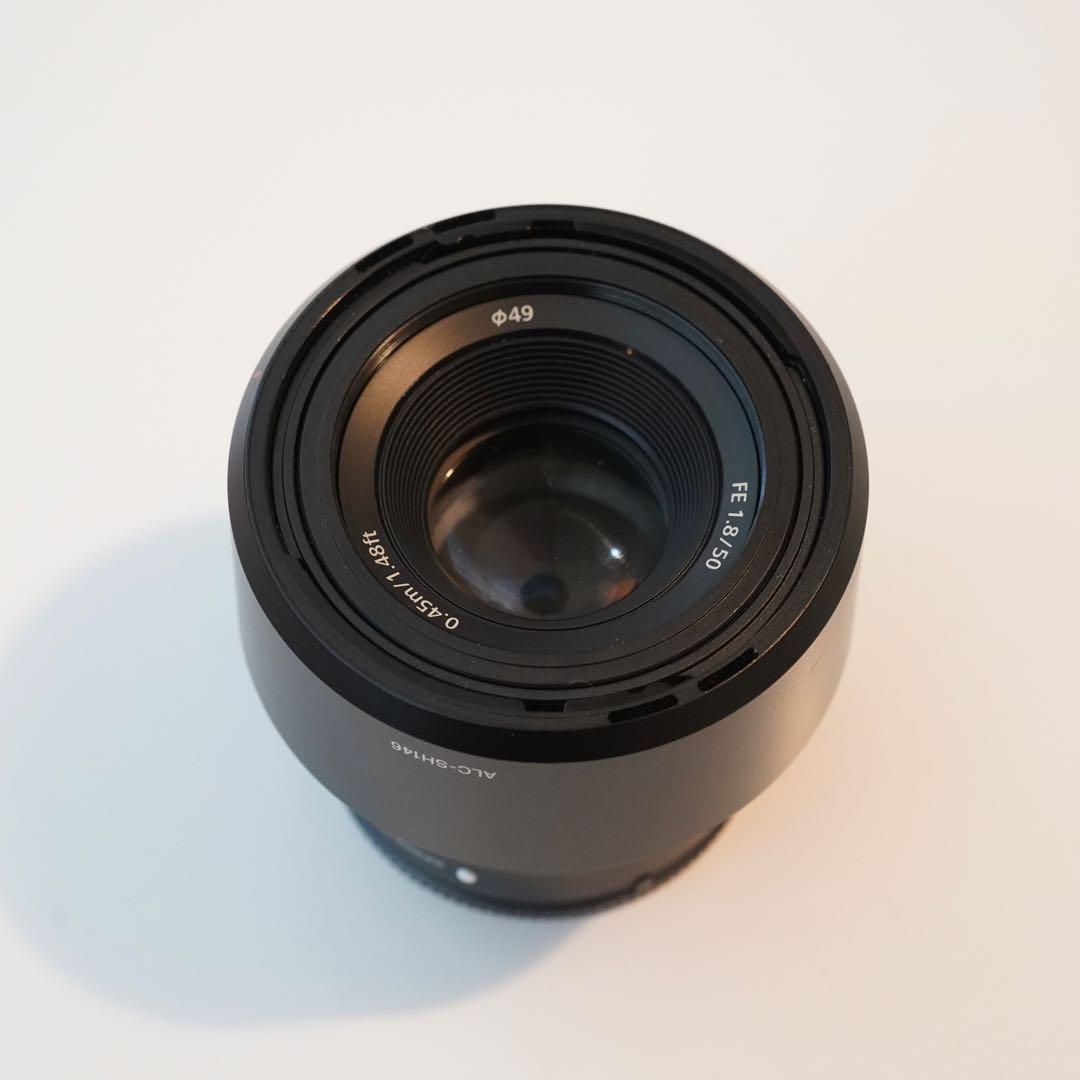 【美品】 SONY SEL50F18F レンズ フルサイズ Eマウント