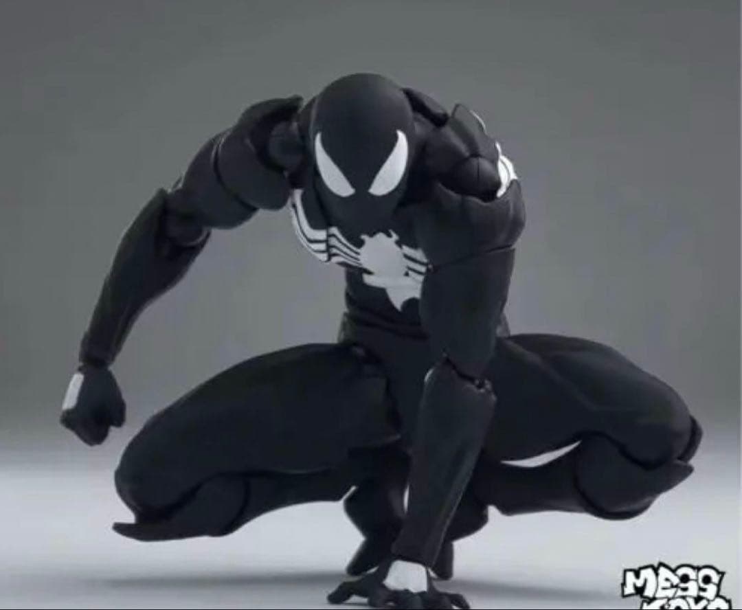 スパイダーマン（ヴェノム）ブラックスーツ　アクションフィギュア