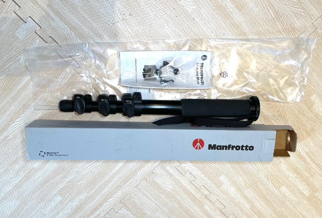 Manfrotto 680B 一脚＋Manfrotto 678セット品