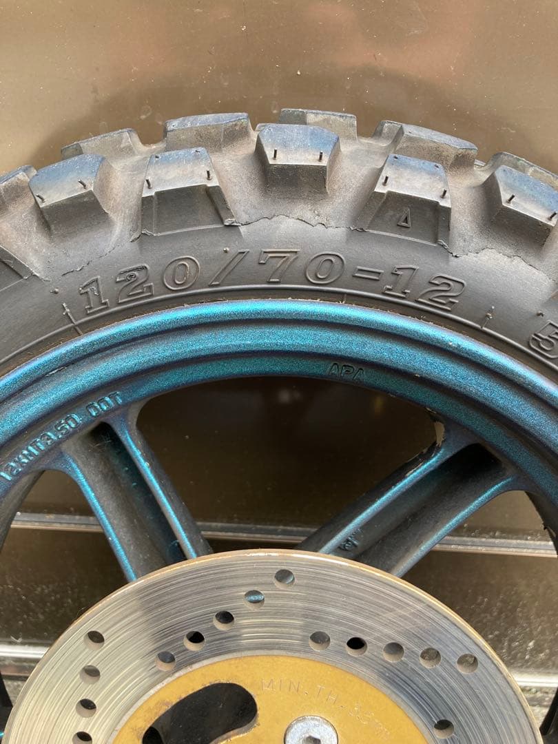 (*)様 ストリートマジック 純正 フロントホイール CA1LB 120/70-