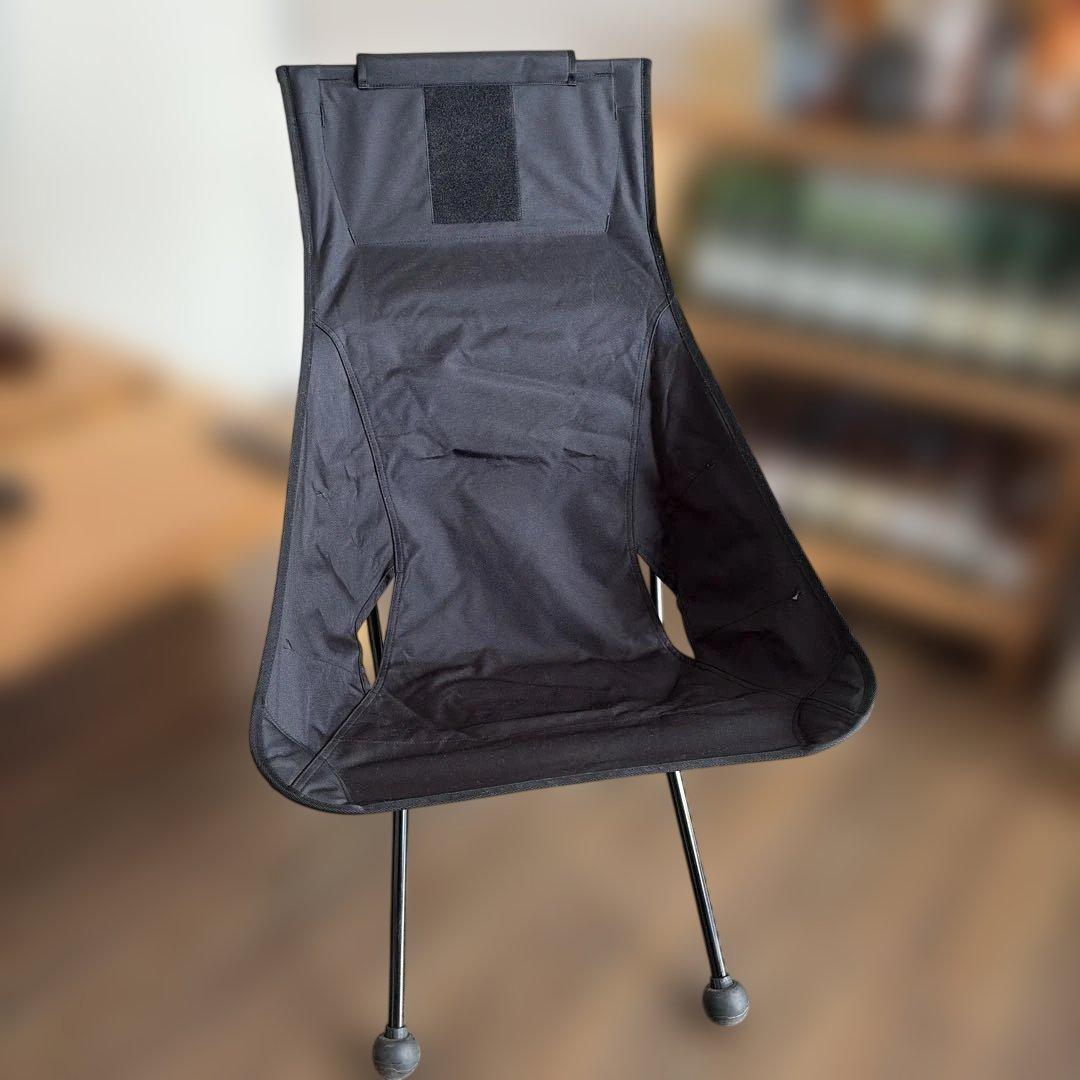 Helinox タクティカルサンセットチェア　ボールフィート　ブラック