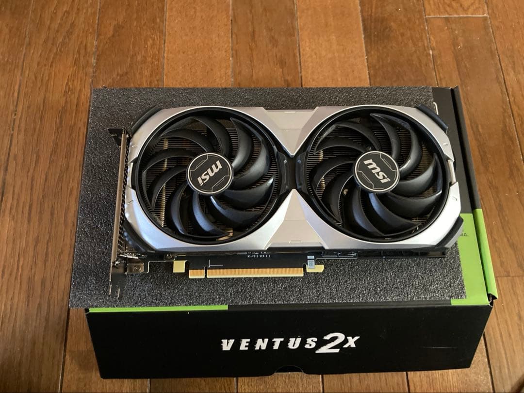 【週末割引】MSI VENTUS2X 12GB RTX4070 SUPER