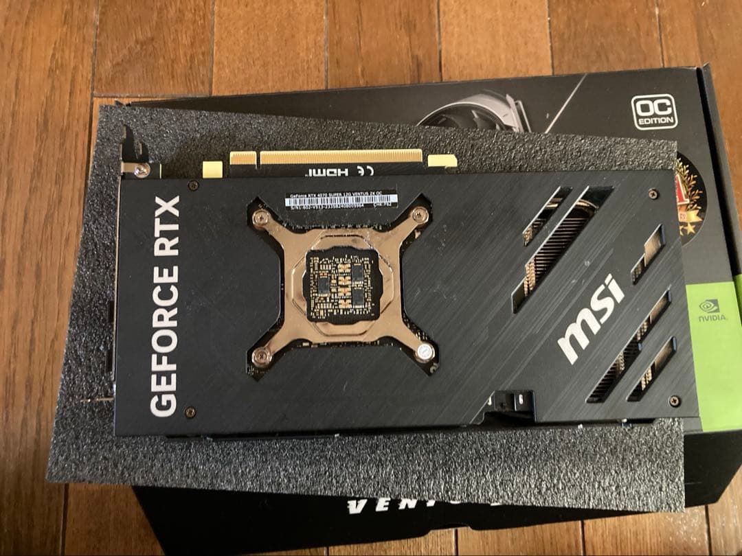 【週末割引】MSI VENTUS2X 12GB RTX4070 SUPER