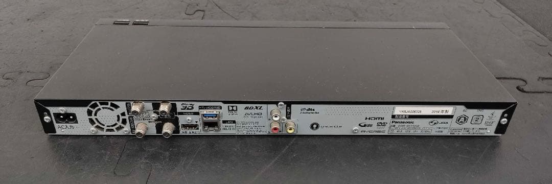 Panasonic DMR-BRT1030 ブルーレイレコーダー 2018年製