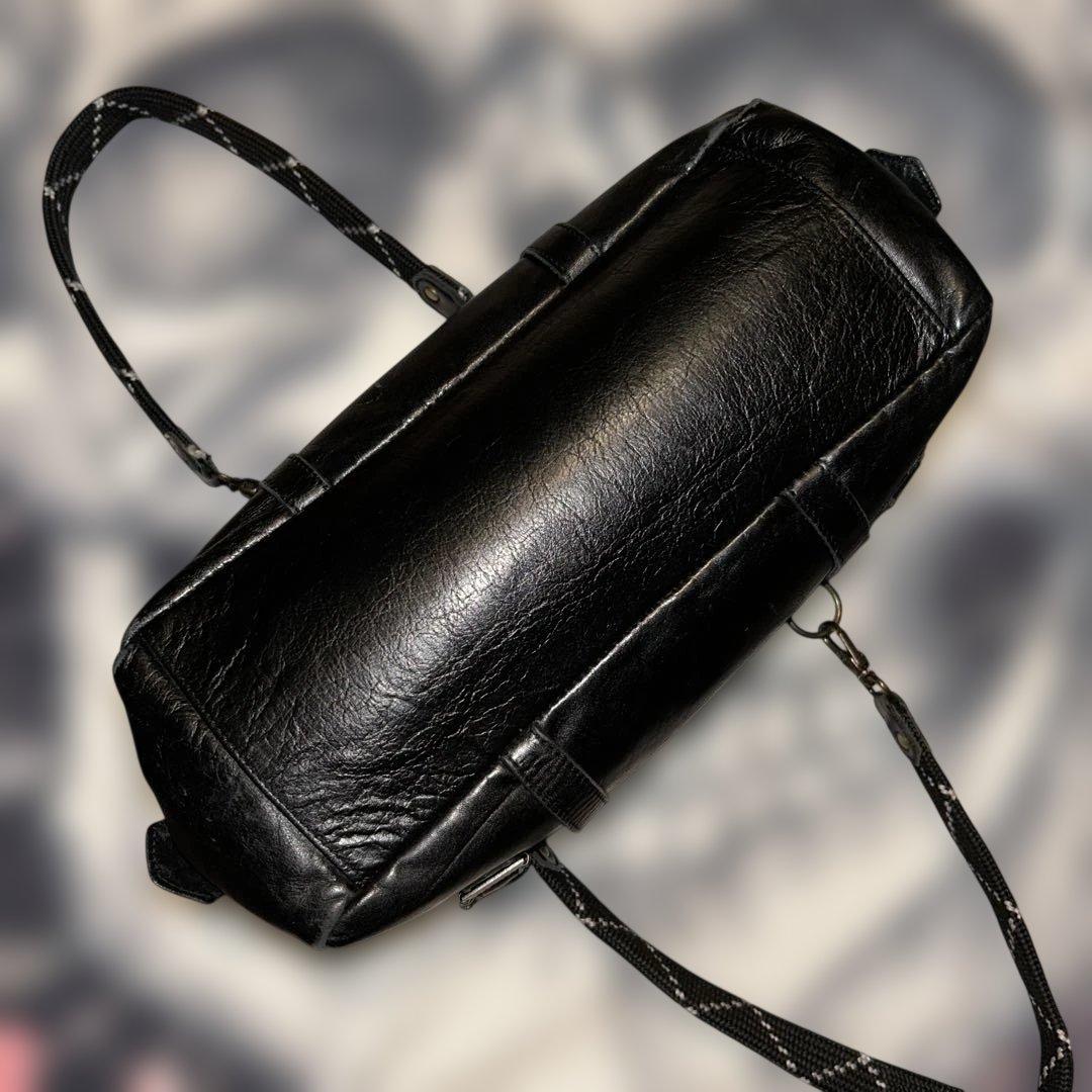 バッグ DIESEL leather handbag