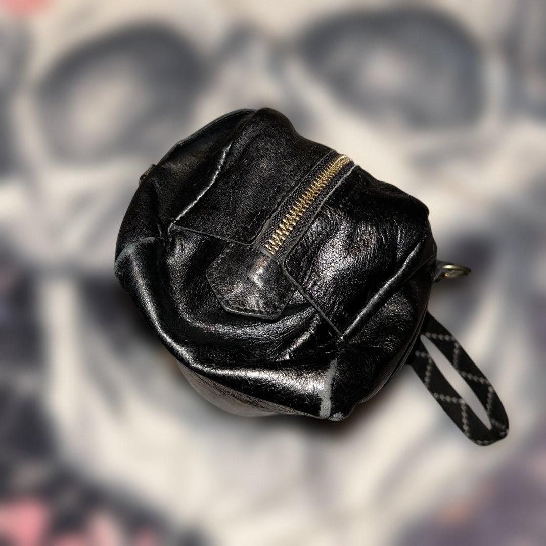 バッグ DIESEL leather handbag