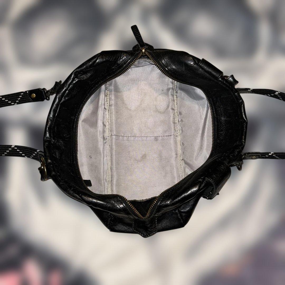 バッグ DIESEL leather handbag