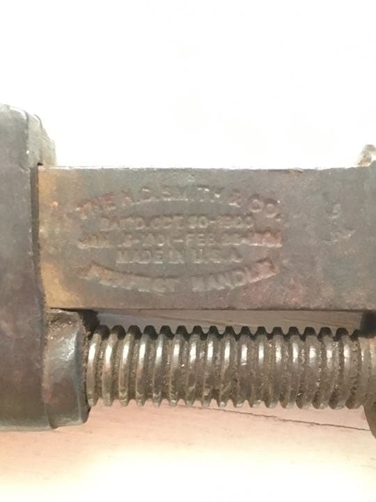 アンティーク 工具 120年前製造 ヘンリースミス パーフェクトハンドル