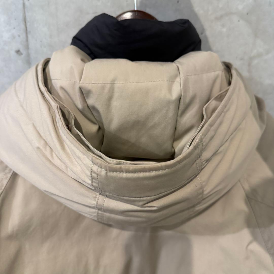 ノースフェイス パープルレーベル ナナミカ コラボ ダウンジャケット Mベージュ