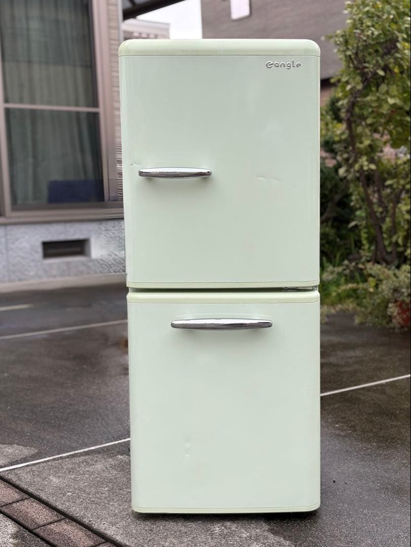 【2020年製】エディオン ノンフロン冷凍冷蔵庫 ANG-RE151-A（G）