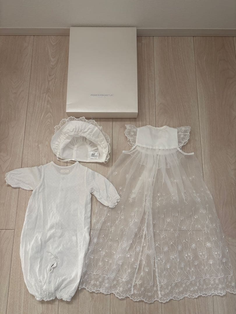 ミキハウス　セレモニードレスセット 50-60cm