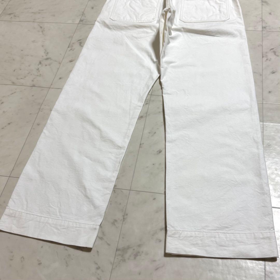 RRL ダブルアールエル チノパン コットン ボタンフライ ホワイト 30×30