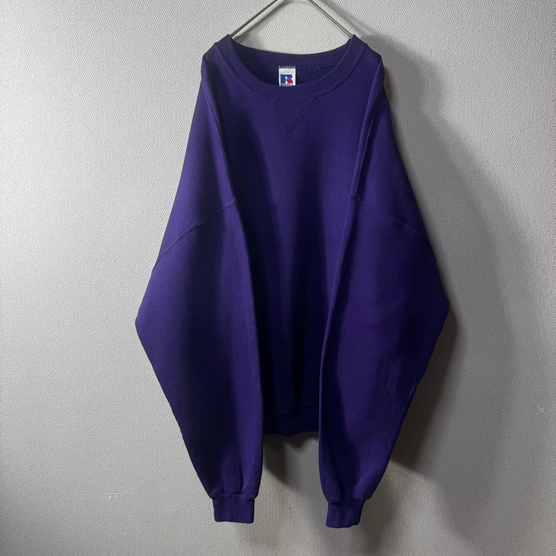 て*い様 希少カラー 90s 00s RUSSELL PLAIN 無地 前V パ