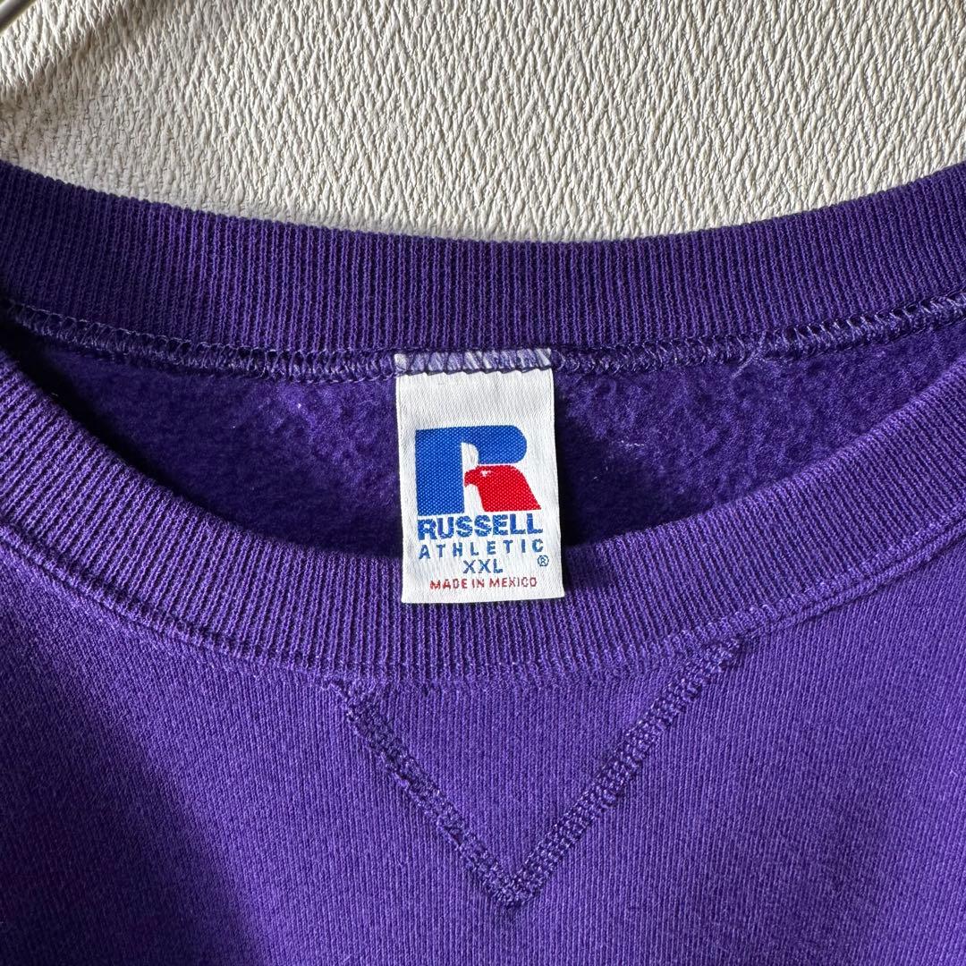 て*い様 希少カラー 90s 00s RUSSELL PLAIN 無地 前V パ