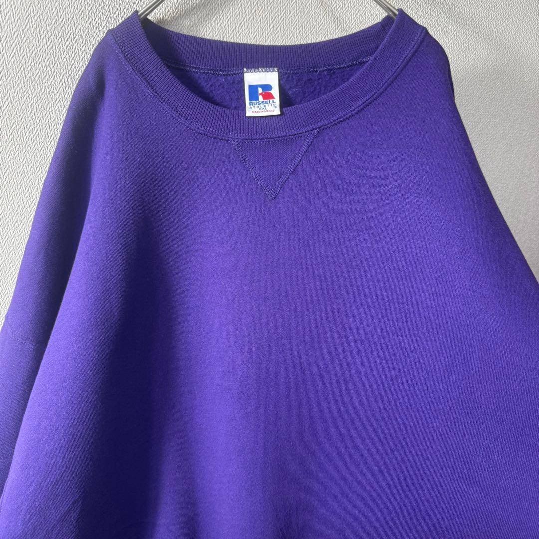 て*い様 希少カラー 90s 00s RUSSELL PLAIN 無地 前V パ