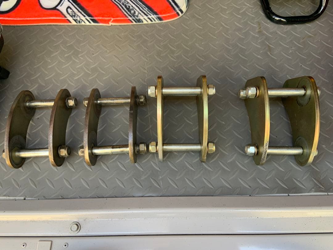 工藤自動車 前後20mmロングシャックルセット ジムニー ja11等