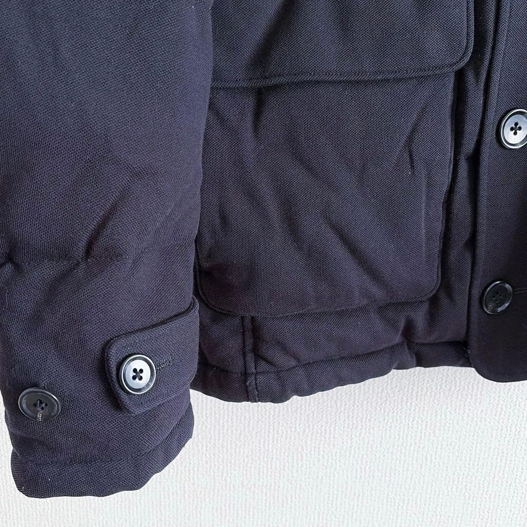 フレッドペリー　ダウンジャケット　ブルゾン　アウター　上着　フード付き　黒　S