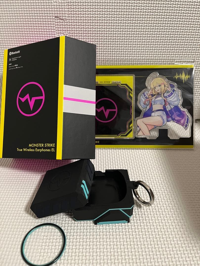 モンスターストライク　ワイヤレスイヤホン　エル　シリアルコード無　モンスト